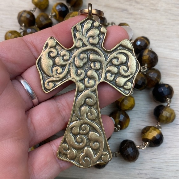 Very Allegra‎ | Eye Of the Tiger & Keeping the Faith | Pendant Necklace - Picture 7 of 13